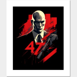 agent 47 Posters and Art